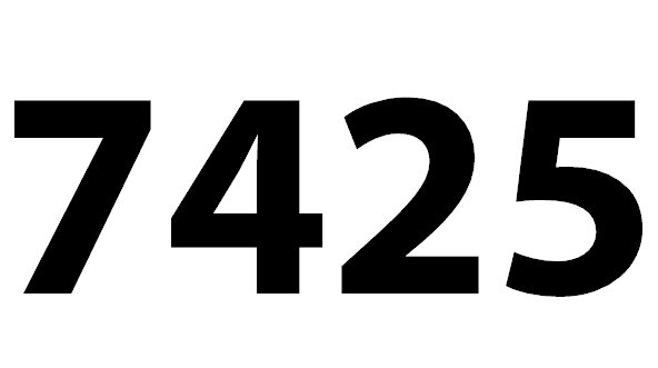 7425