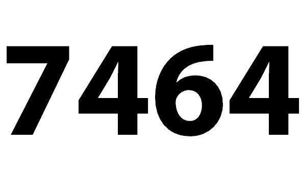 7464
