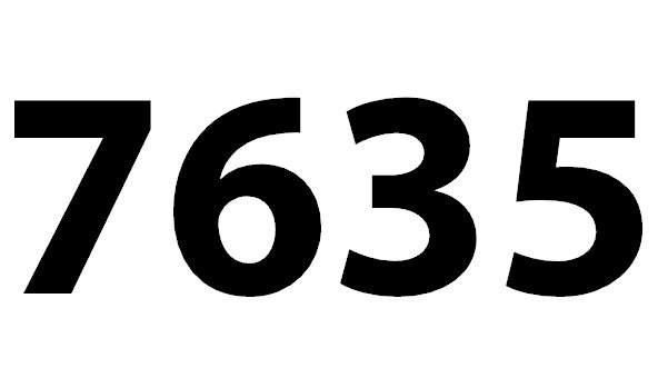 7635