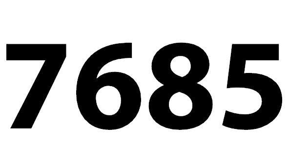 7685