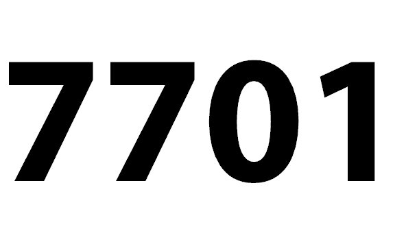 7701
