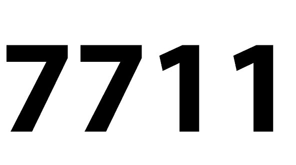 7711
