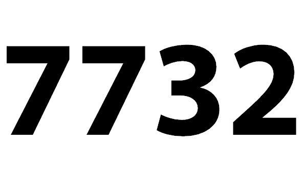7732