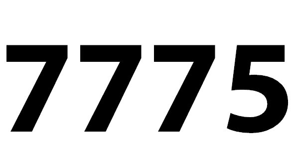 7775