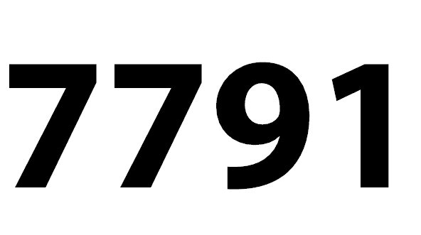 7791