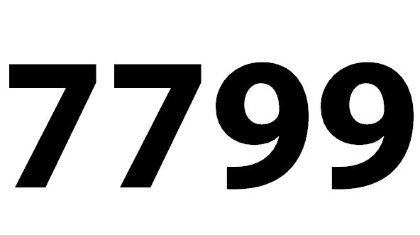 7799
