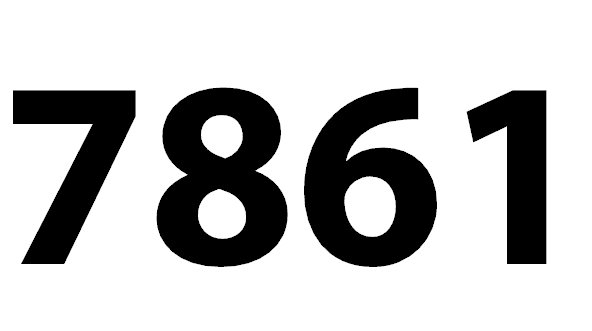 7861