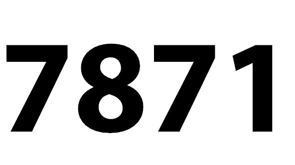 7871
