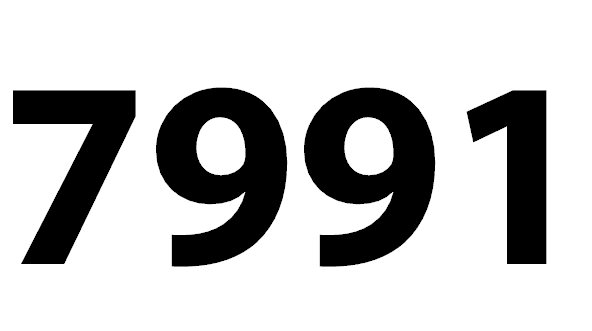 7991