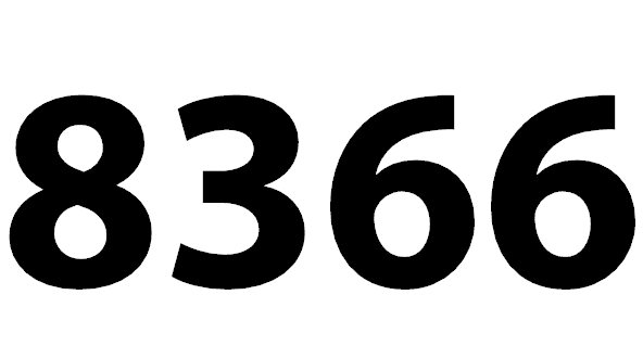 8366
