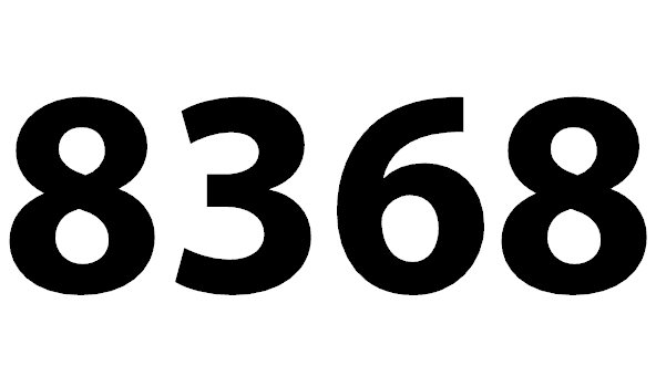 8368