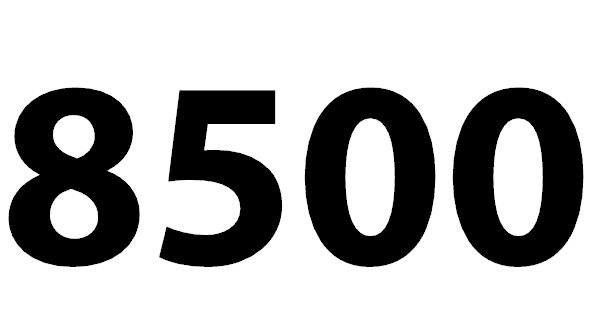 8500