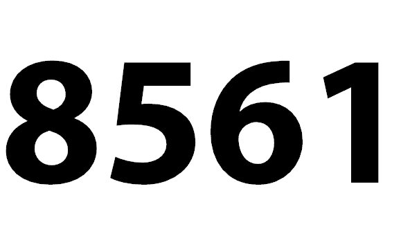 8561