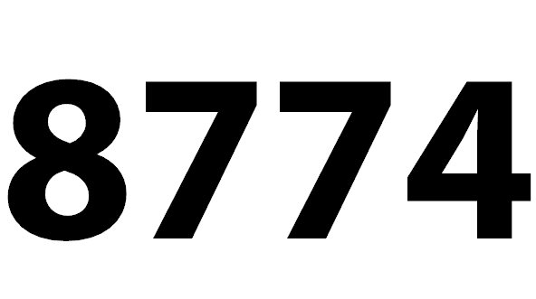 8774