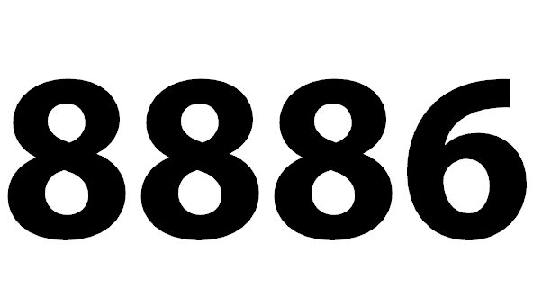 8886