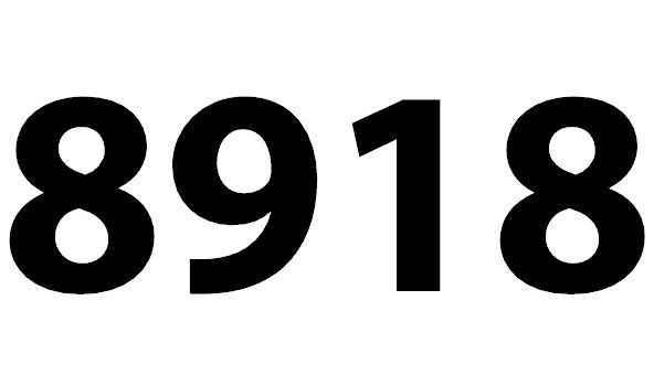 8918