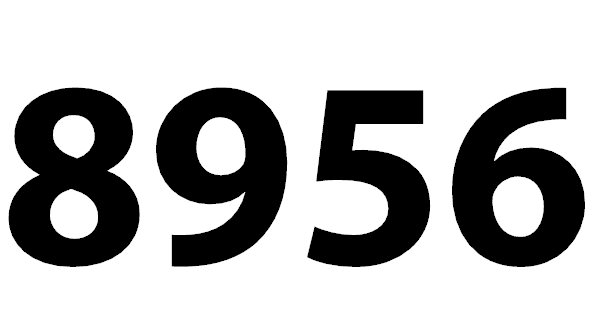 8956