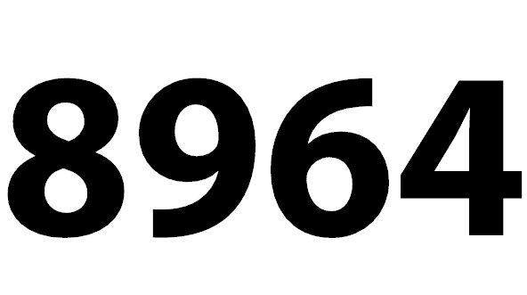 8964