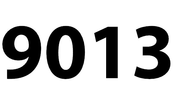 Zahl 9013