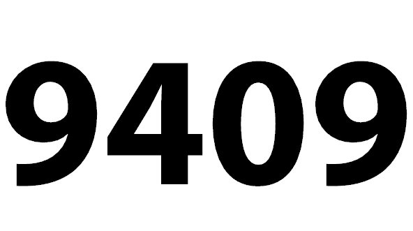 Zahl 9409