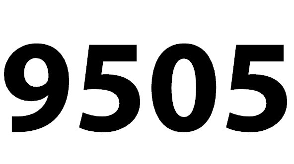 9505