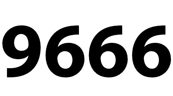 9666