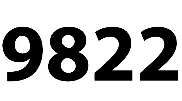 9822